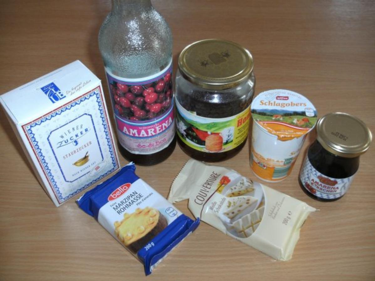 Konfekt: Amarene-Marzipan - Trüffel - Rezept - kochbar.de