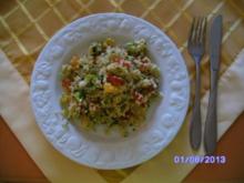 CousCous Salat mit Sojasauce - Rezept