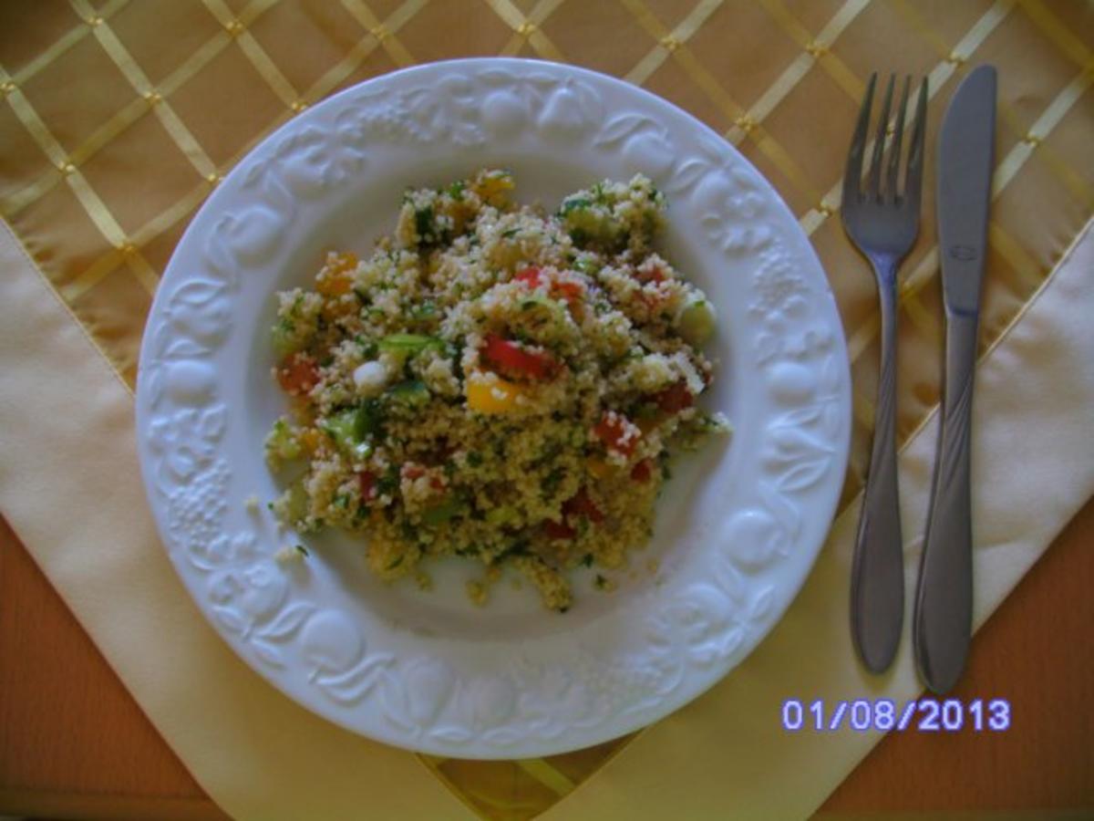 CousCous Salat mit Sojasauce - Rezept - Bild Nr. 2