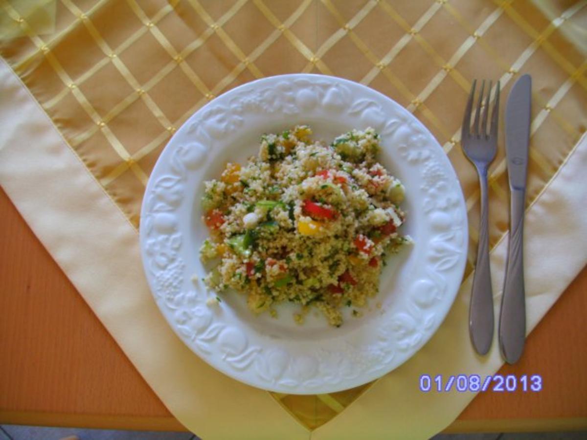 CousCous Salat mit Sojasauce - Rezept - Bild Nr. 3