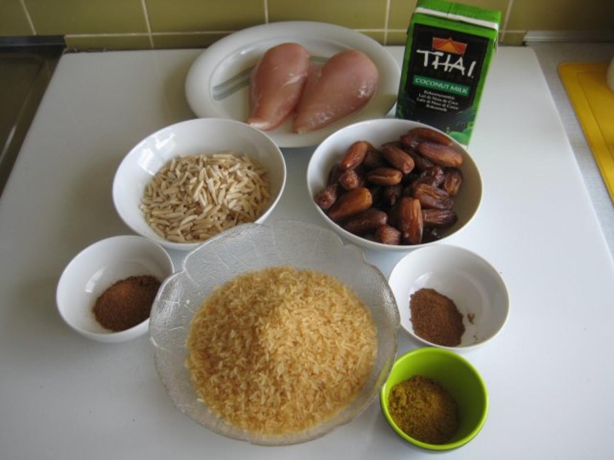 Orientalischer Dattel - Reis - Rezept - Bild Nr. 2