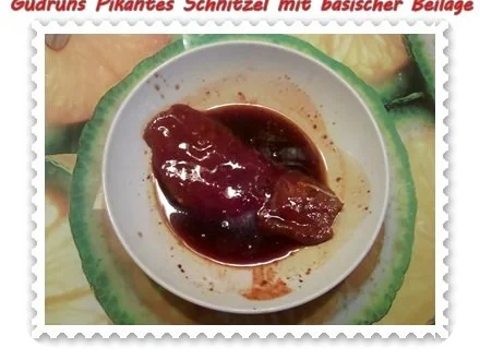 Fleisch: Pikantes Schnitzel mit asiatischer Tomatensoße - Rezept - Bild Nr. 3