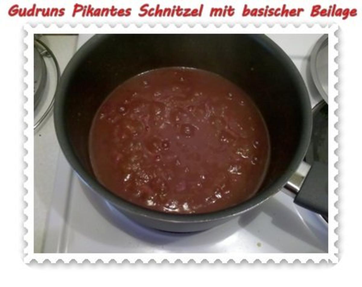 Fleisch: Pikantes Schnitzel mit asiatischer Tomatensoße - Rezept - Bild Nr. 5