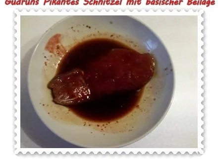 Fleisch: Pikantes Schnitzel mit asiatischer Tomatensoße - Rezept - Bild Nr. 6