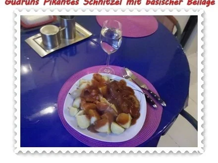 Fleisch: Pikantes Schnitzel mit asiatischer Tomatensoße - Rezept - Bild Nr. 11