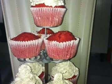 Red Velvet Muffins - Rezept