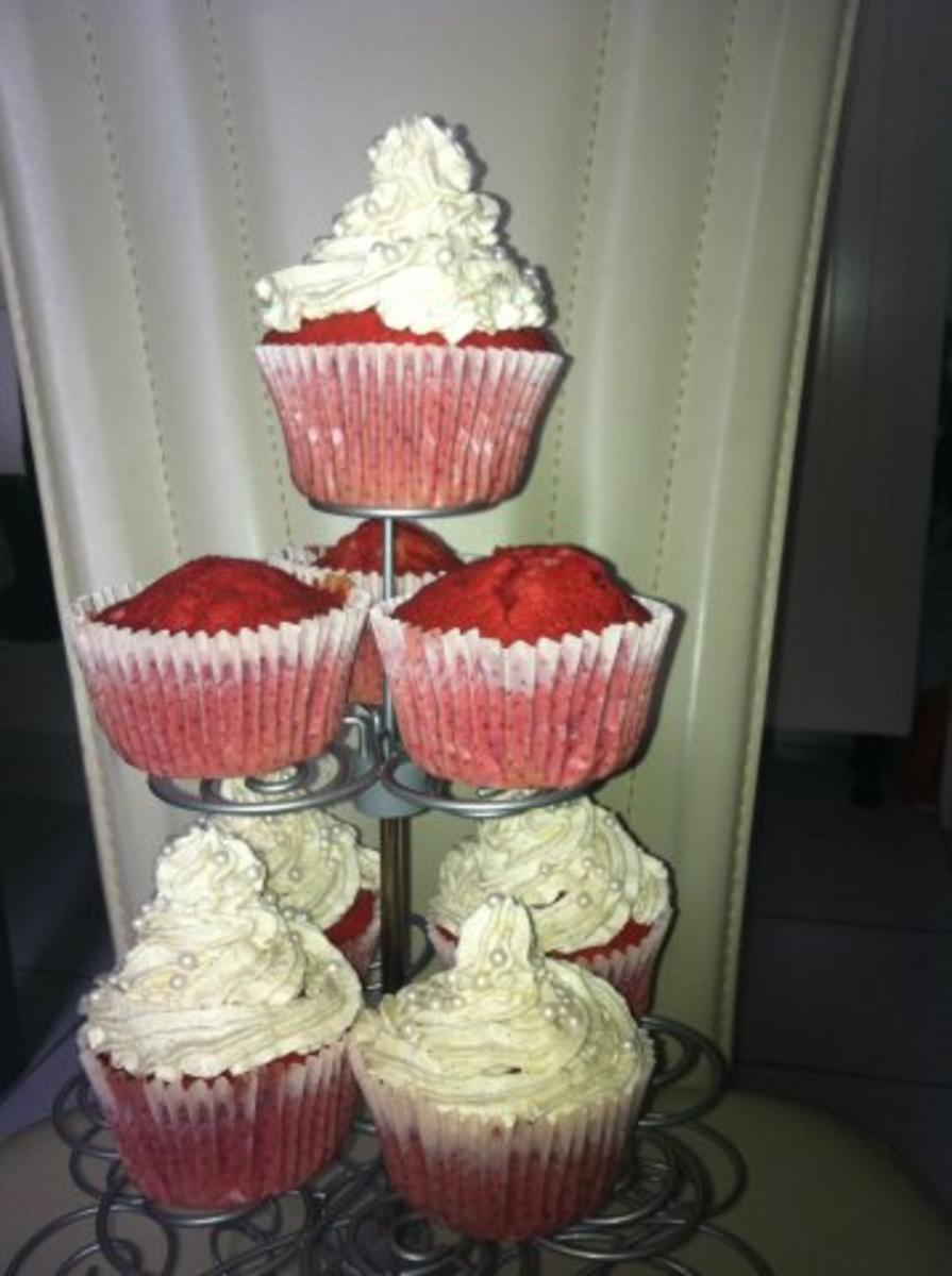 Bilder für Red Velvet Muffins - Rezept