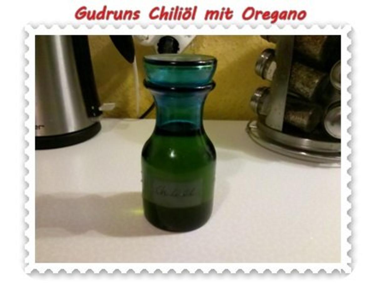 Öl: Chiliöl mit Oregano - Rezept