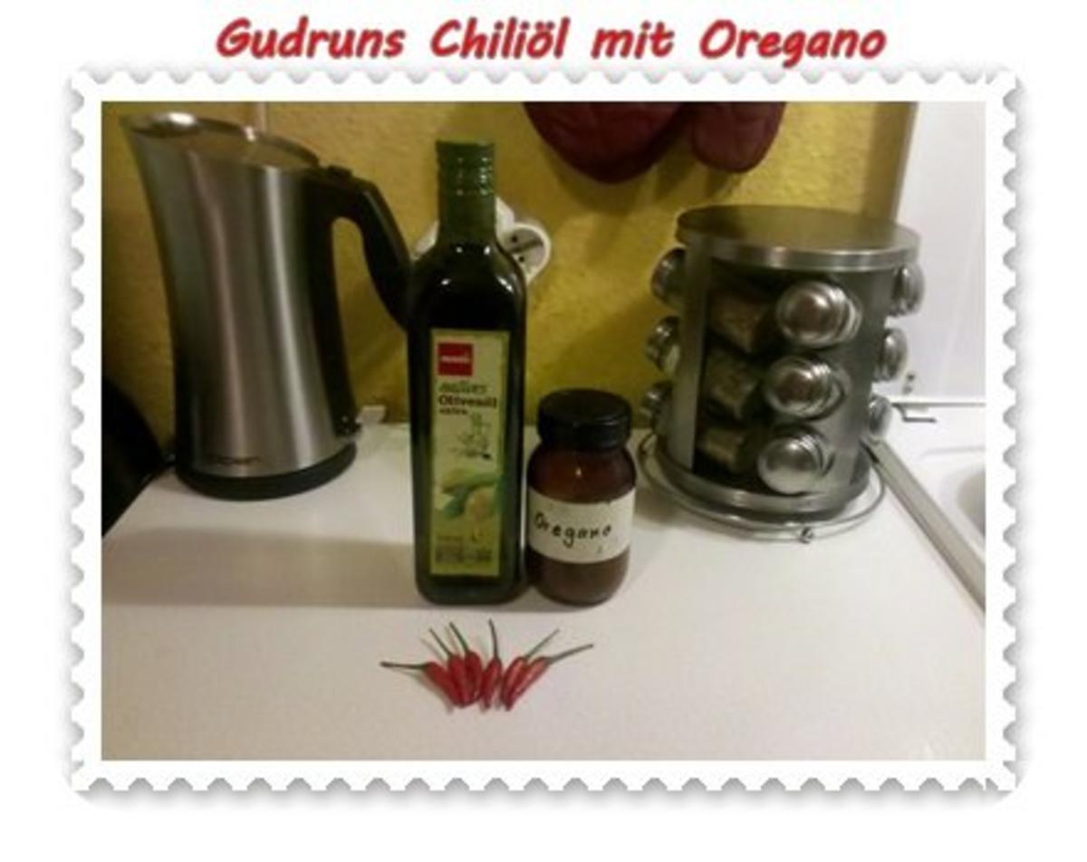 Öl: Chiliöl mit Oregano - Rezept - Bild Nr. 2