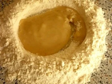 Rezept: Zwiebel - Fenchel - Pappardelle mit Bröseln Bild Nr. 4 Zwiebel - Fenchel - Pappardelle mit Bröseln - Rezept - Bild Nr. 4