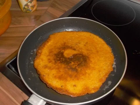 Pikanter Tomatenpfannkuchen - Rezept - Bild Nr. 3