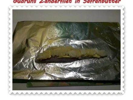 Fisch: Zanderfilet in Safranbutter - Rezept - Bild Nr. 4