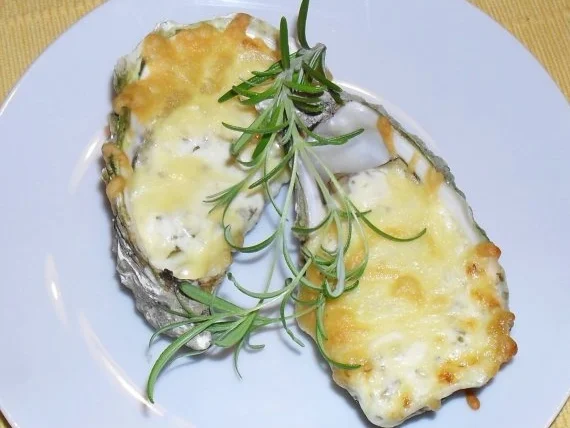 Rezept: Austern überbacken Bild Nr. 2 Austern überbacken - Rezept - Bild Nr. 2
