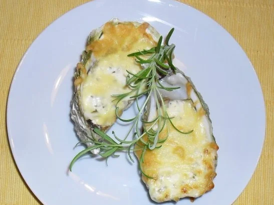 Rezept: Austern überbacken Bild Nr. 3 Austern überbacken - Rezept - Bild Nr. 3