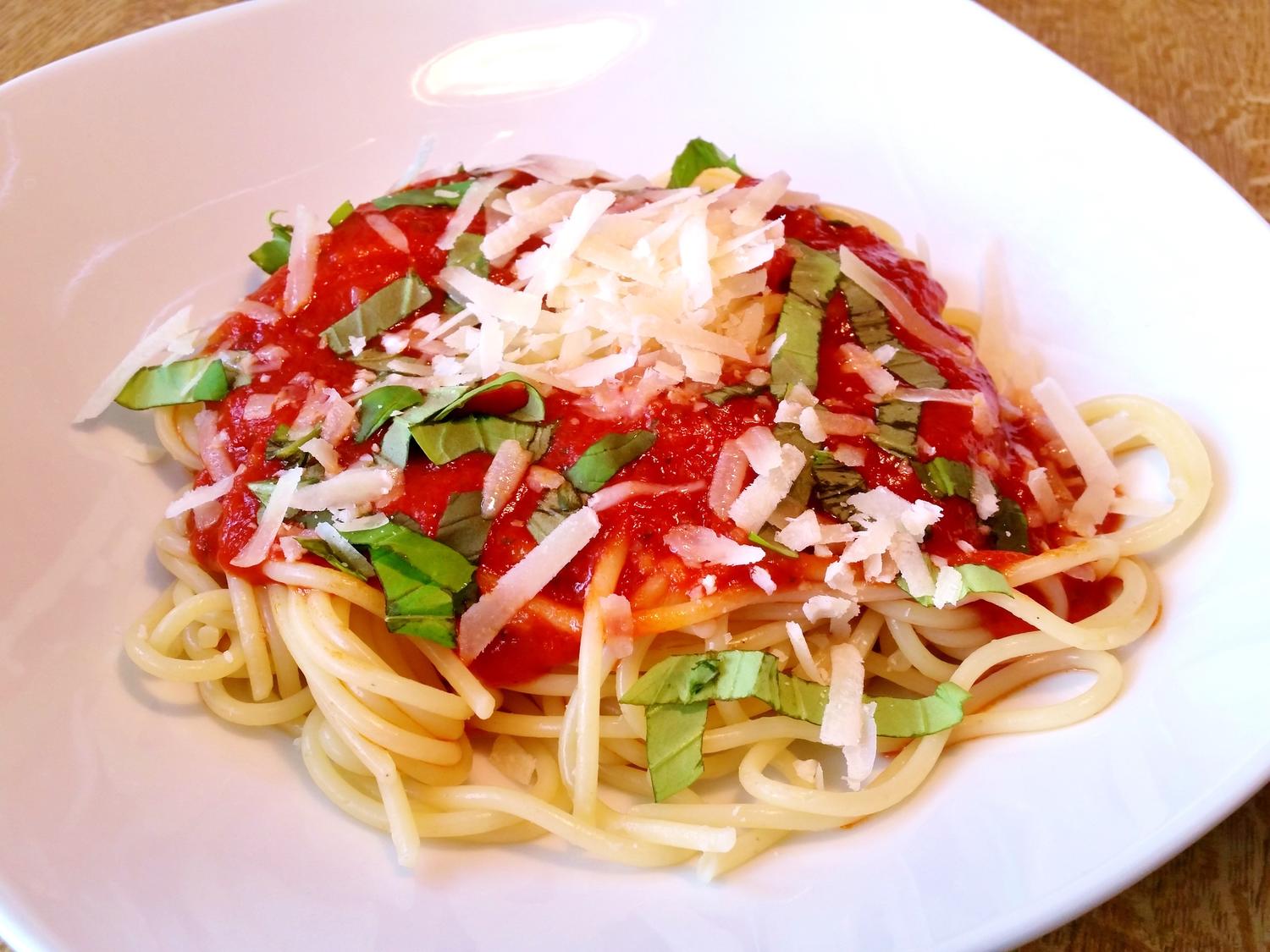 Nudeln Mit Tomatensosse Rezept Mit Bild Kochbar De