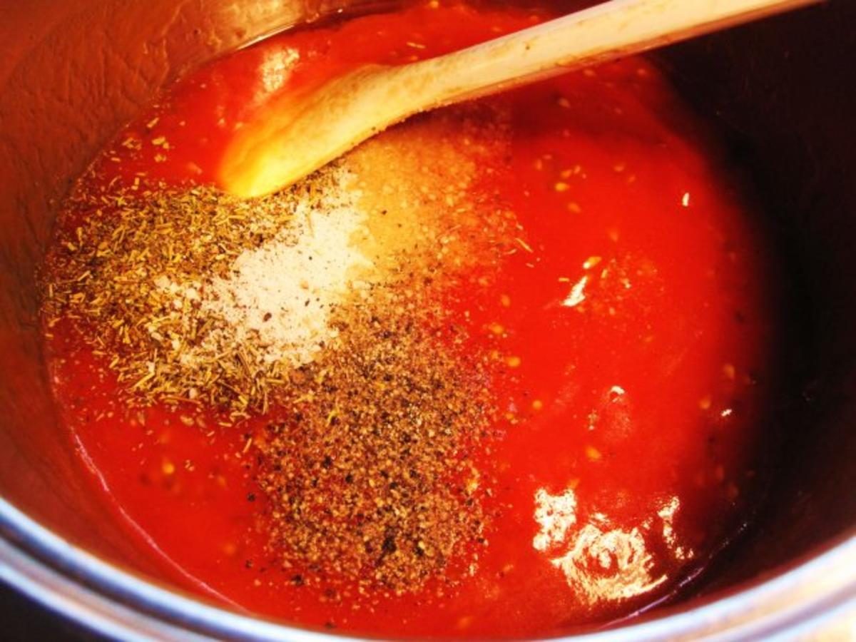 Nudeln mit Tomatensoße ... - Rezept - Bild Nr. 6