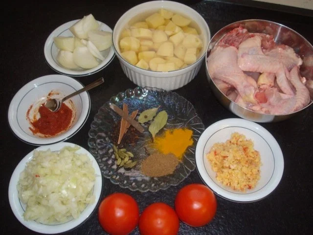 Rezept: Chicken Dopiaza - bengalisches Rezept Bild Nr. 2 Chicken Dopiaza - bengalisches Rezept - Rezept - Bild Nr. 2