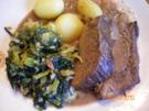 Rinderbraten vom Galloway  in Rotwein - Rezept