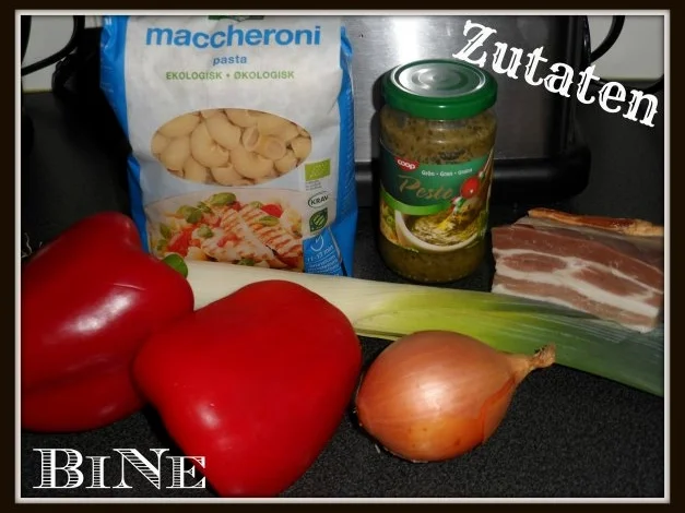 BiNe` S NUDELSALAT MIT SPECK & PESTO - Rezept - Bild Nr. 2