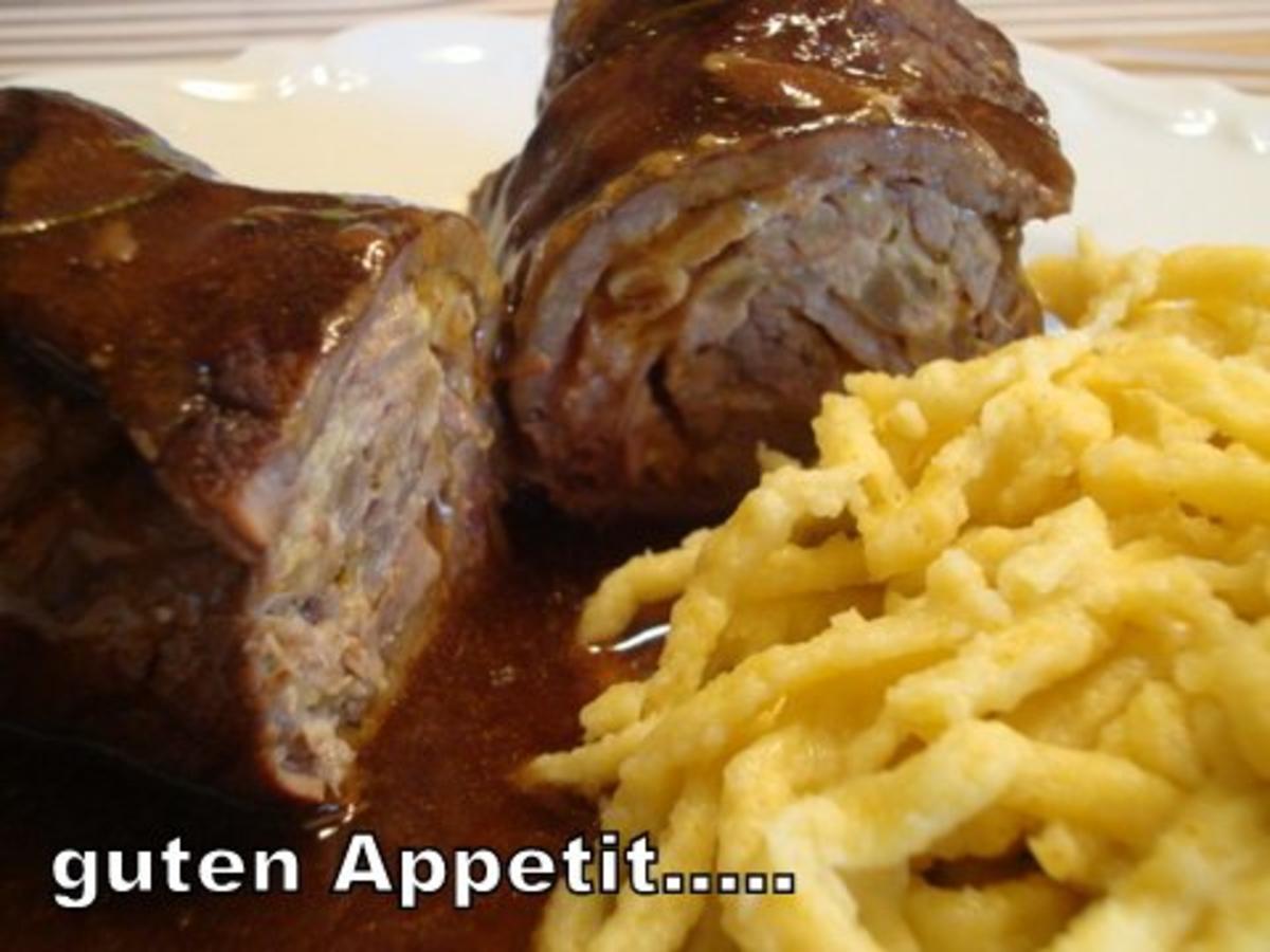 Rinderrouladen nach &amp;quot;Sauerbraten Art&amp;quot; - Rezept - kochbar.de