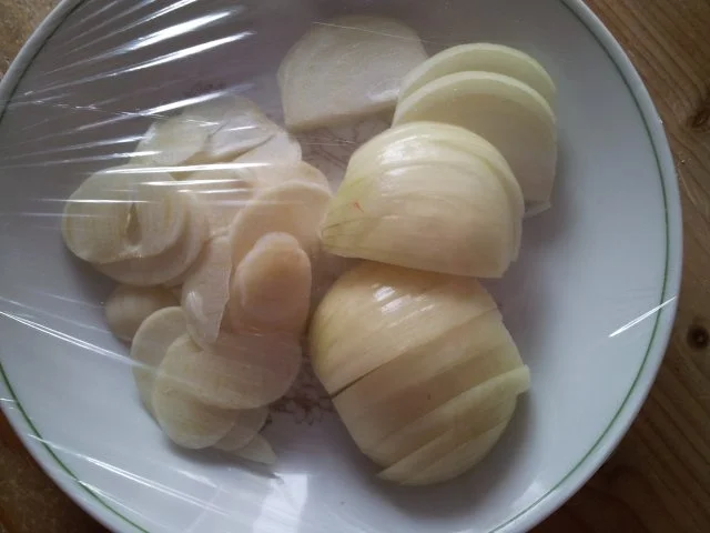 Rezept: Gebratenen Auberginen mit Paprika Bild Nr. 3 Gebratenen Auberginen mit Paprika - Rezept - Bild Nr. 3