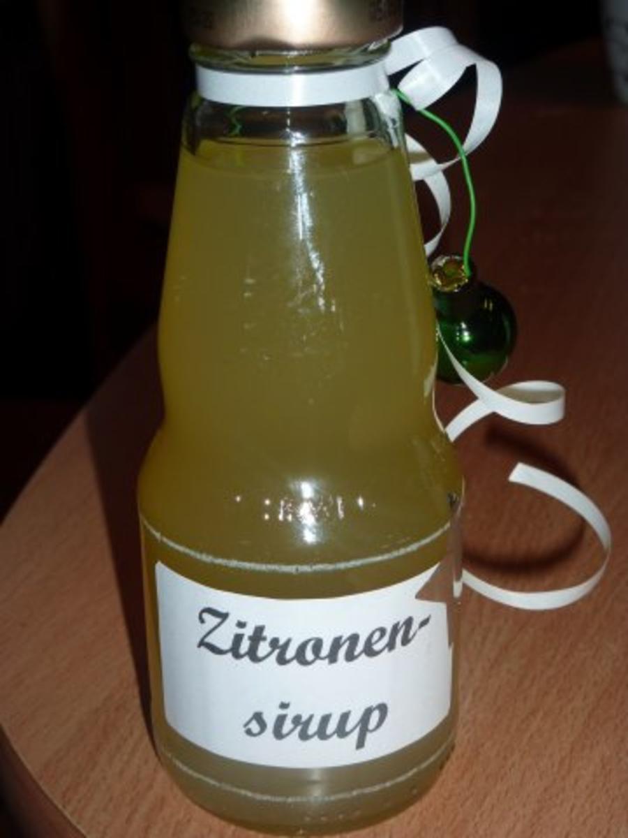 Getränk: Zitronensirup - Rezept