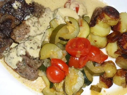 Lammsteaks an Heurahm - Rezept - Bild Nr. 2