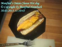 Fingerfood – Manfred’s Onion-Cheese Hot dog - Rezept