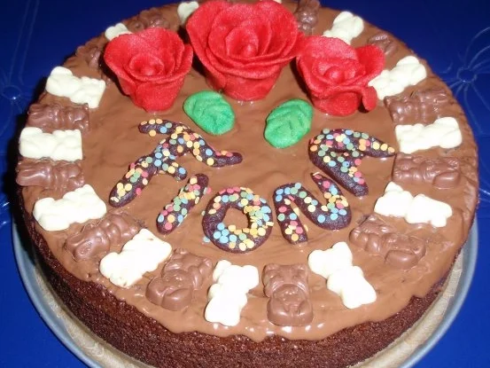 Rezept: Schoko-Walnuss-Haselnuss-Kuchen Bild Nr. 25 Schoko-Walnuss-Haselnuss-Kuchen - Rezept - Bild Nr. 25