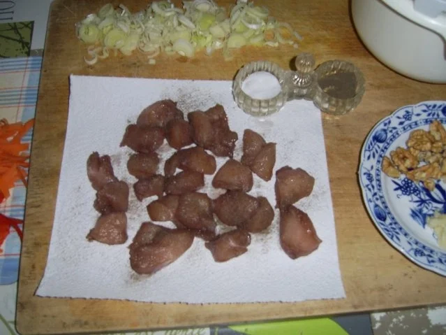 Backpulverhühnchen an Walnussbandnudeln - Rezept - Bild Nr. 7