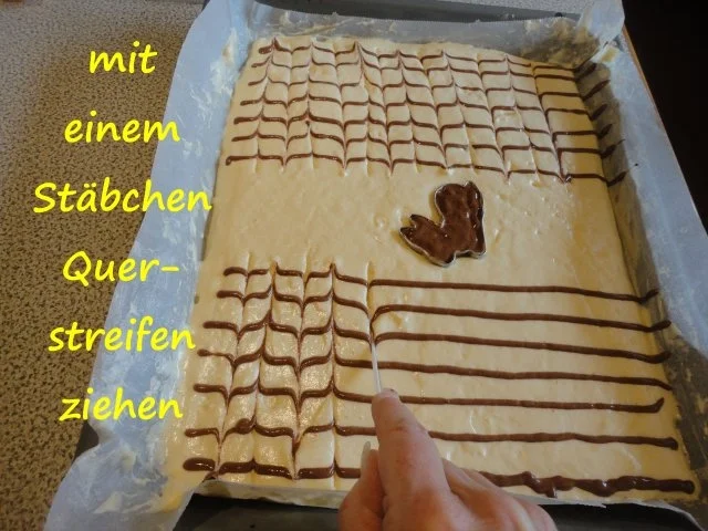 Rezept: Österliche Roulade mit Nougatfüllung Bild Nr. 10 Österliche Roulade mit Nougatfüllung - Rezept - Bild Nr. 10