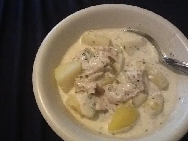 Rezept: Kartoffeln mit Lachssauce Kartoffeln mit Lachssauce - Rezept