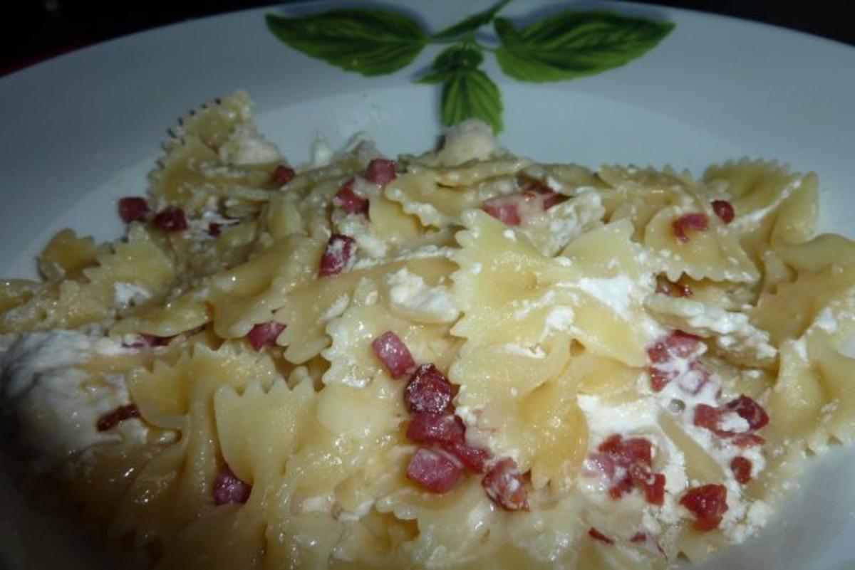 Bilder für Schnelle Carbonarasoße OHNE Ei - Rezept