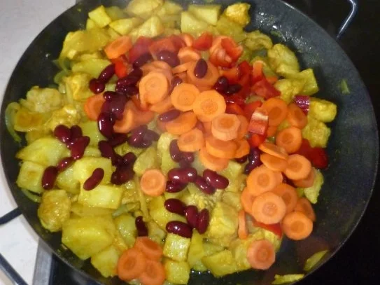 Pfannengericht - Kartoffel-Hähnchen-Pfanne "Spezial" - Rezept - Bild Nr. 2