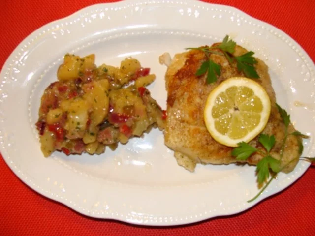 Salat : Flutschiger Kartoffelsalat - Rezept