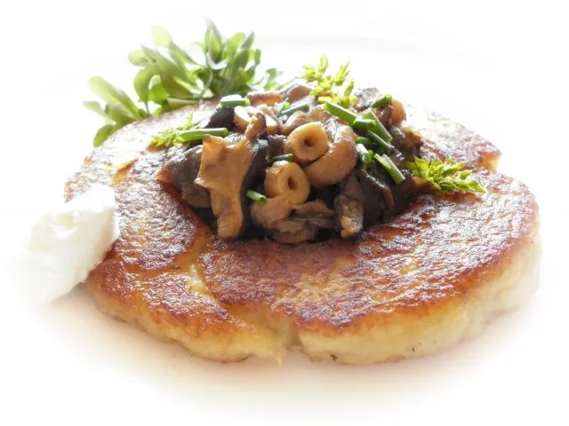 Kartoffelkränzchen mit Pilzen - Rezept