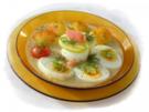 Eier in Räucherlachs-Senfsauce - Rezept