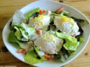 Räucherforellen-Mousse auf Salat - Rezept
