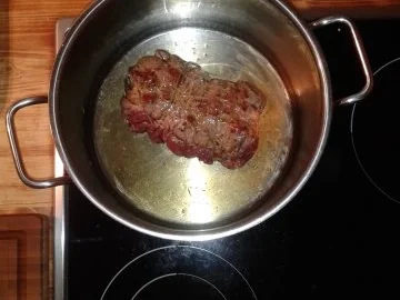 Rezept: Lammkeule zweiter Tag..... Bild Nr. 5 Lammkeule zweiter Tag..... - Rezept - Bild Nr. 5