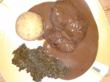 Rezept: Lammkeule zweiter Tag..... Lammkeule zweiter Tag..... - Rezept