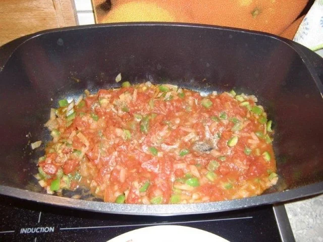 Hähnchenfilet auf Spätzle mit einer Paprikasahnesoße - Rezept - Bild Nr. 10