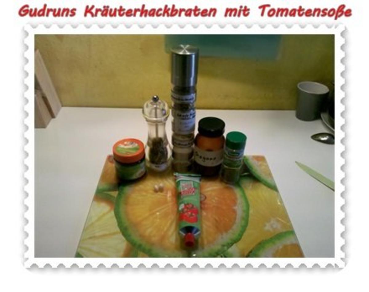 Hackfleisch: Kräuterhackfleischbraten mit pikanter Tomatensoße - Rezept - Bild Nr. 7