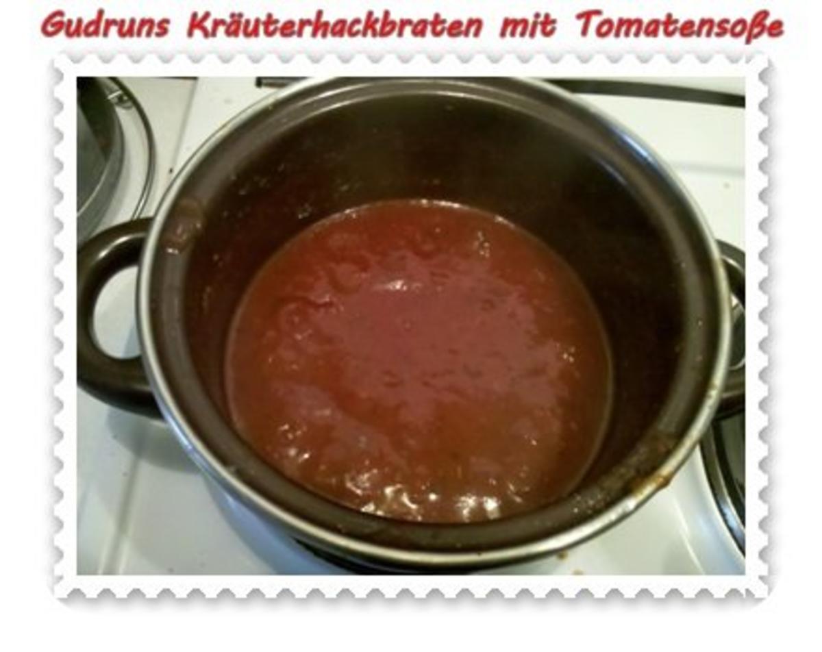 Hackfleisch: Kräuterhackfleischbraten mit pikanter Tomatensoße - Rezept - Bild Nr. 8