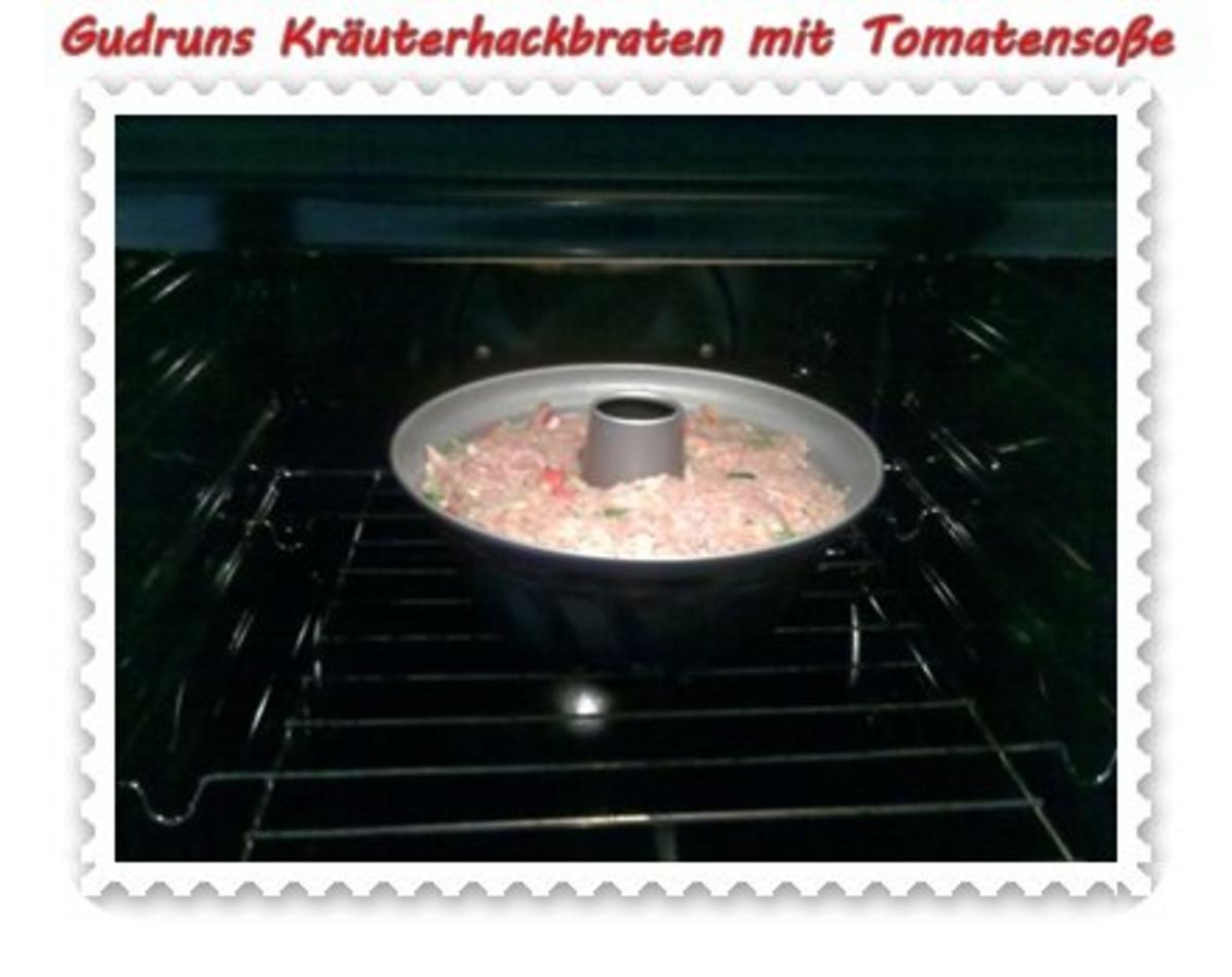 Hackfleisch: Kräuterhackfleischbraten mit pikanter Tomatensoße - Rezept - Bild Nr. 10