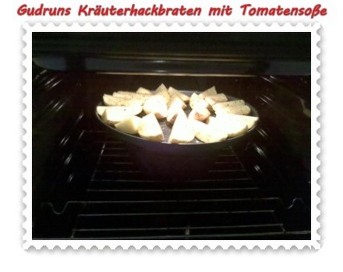 Hackfleisch: Kräuterhackfleischbraten mit pikanter Tomatensoße - Rezept - Bild Nr. 11