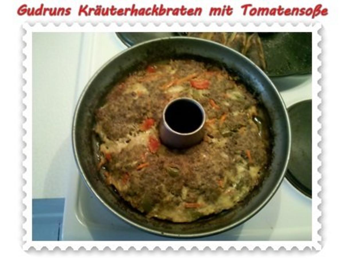 Hackfleisch: Kräuterhackfleischbraten mit pikanter Tomatensoße - Rezept - Bild Nr. 12