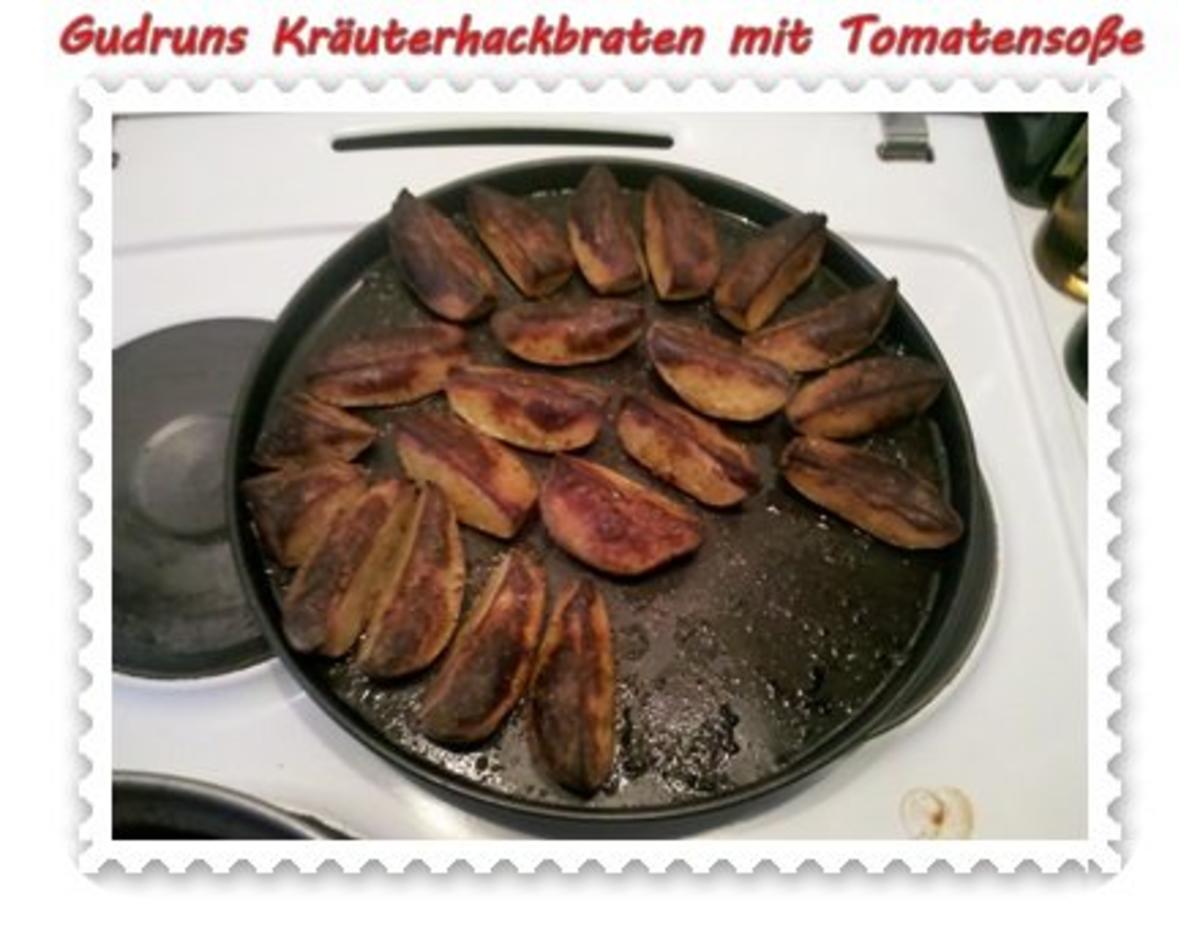 Hackfleisch: Kräuterhackfleischbraten mit pikanter Tomatensoße - Rezept - Bild Nr. 13
