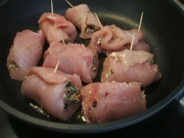 Geflügel: Involtini di Pollo con Verdura di Pomodoro - Rezept - Bild Nr. 8