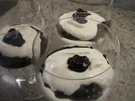 Dessert: Quark mit Heidelbeergrütze - Rezept
