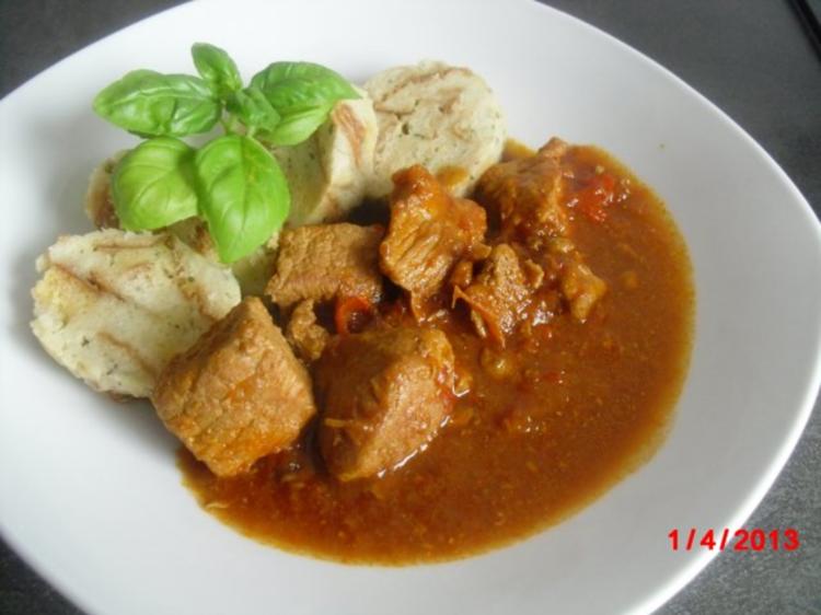 Gulasch gemischt, - einfach - 88 kcal/100g